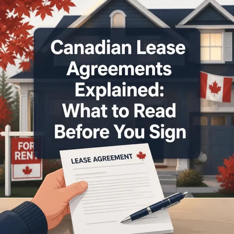Canadian Lease Agreements Explained