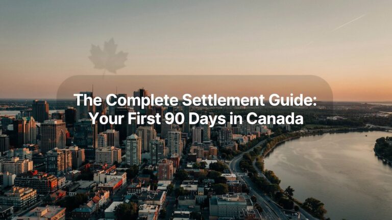The Complete Settlement Guide: Your First 90 Days in Canada