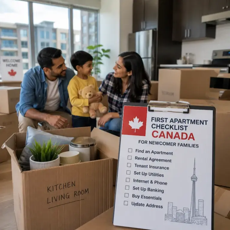 First Apartment Checklist Canada