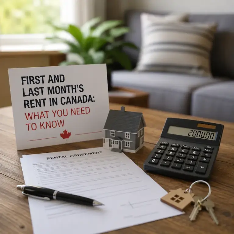 First and Last Month Rent in Canada
