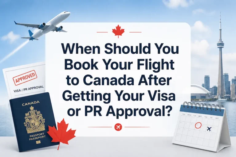 get canada flight tickets before visa