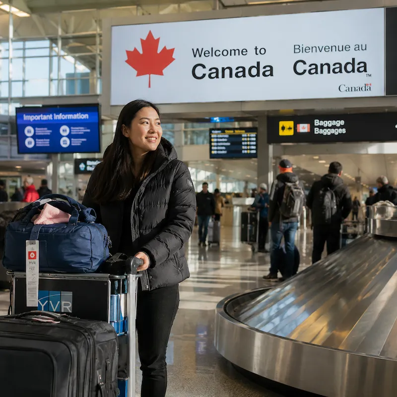 newly arrived in canada