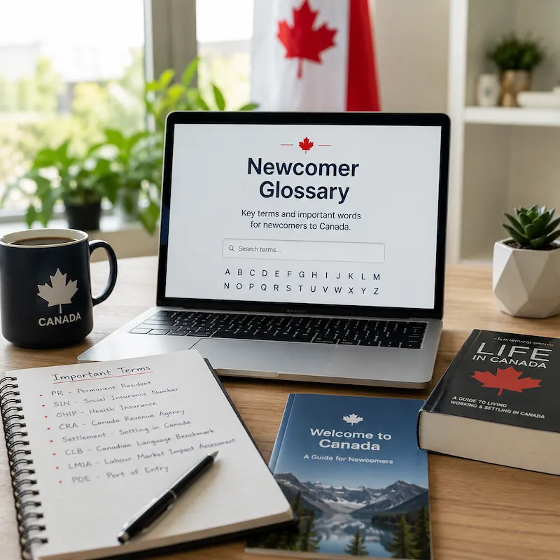 newcomers glossary