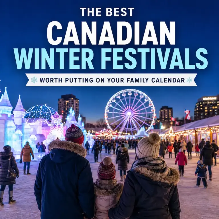 The Best Canadian Winter Festivals Worth Putting on Your Family Calendar