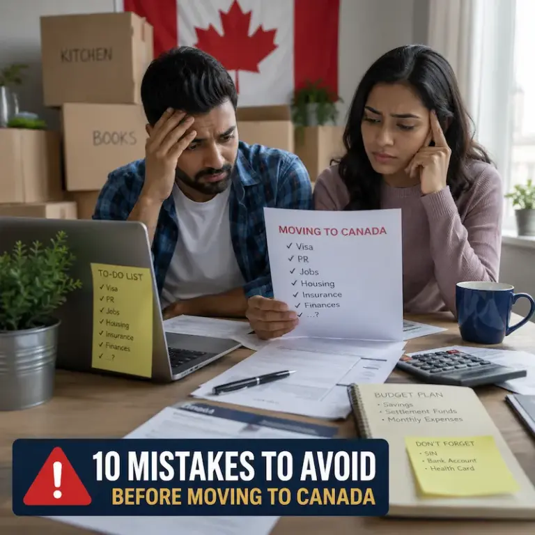 Mistakes to Avoid Before Moving to Canada