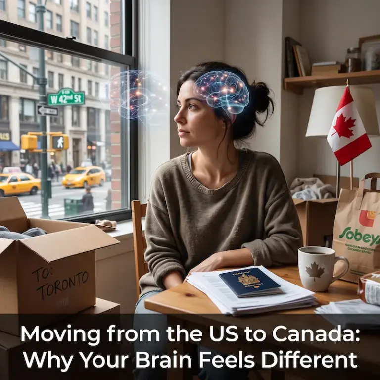 Moving from the US to Canada social trust
