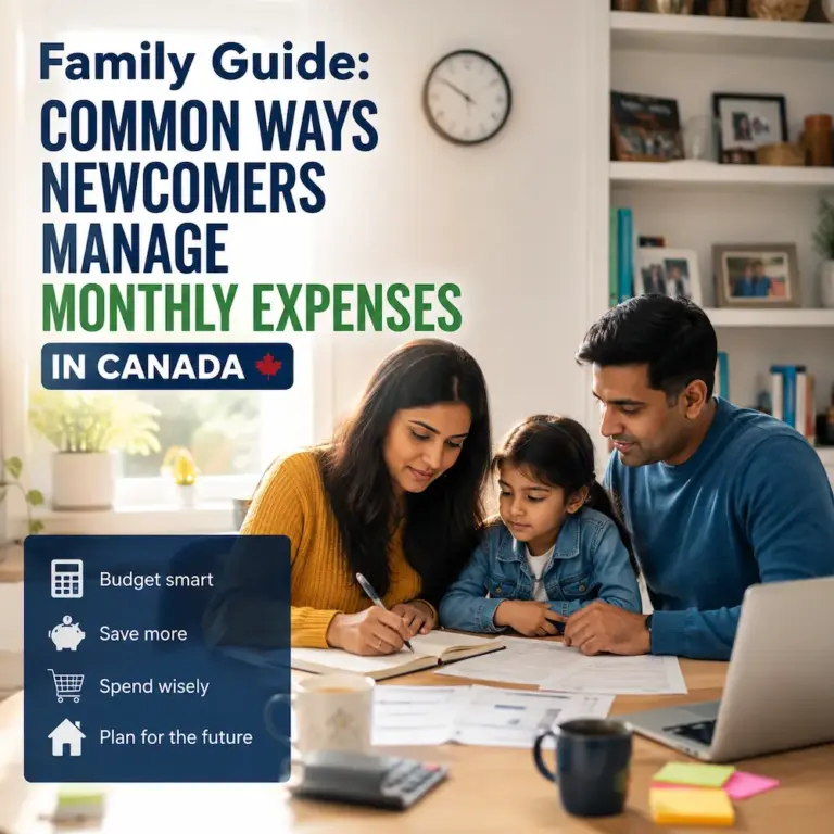 Ways Newcomers Manage Monthly Expenses in Canada