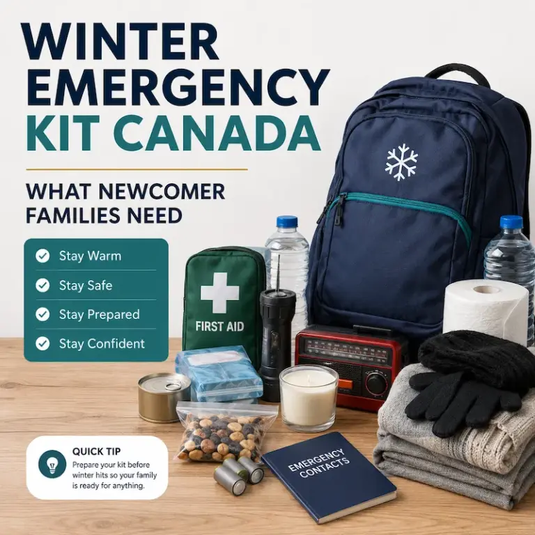 Winter Emergency Kit Canada