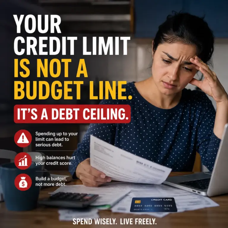 Your Credit Limit Is Not a Budget Line