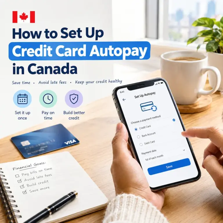 Set Up Credit Card Autopay in Canada