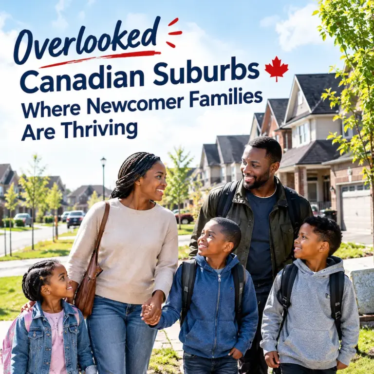 Overlooked Canadian Suburbs Thriving Families